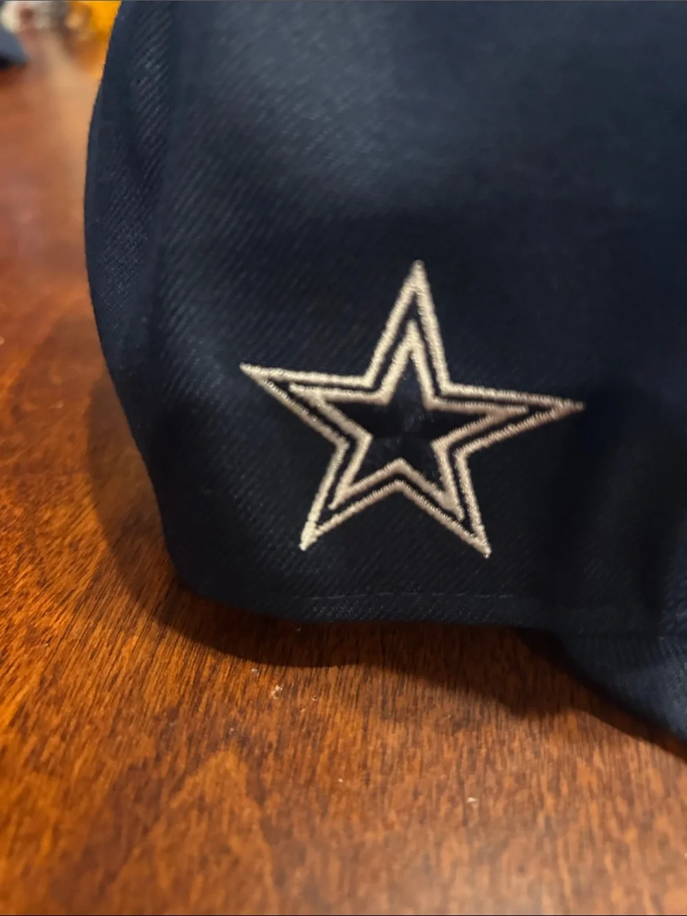 Dallas CowboysNew Era 9Fifty Navy Script Snapback Hat O/S Brand New Without Tags